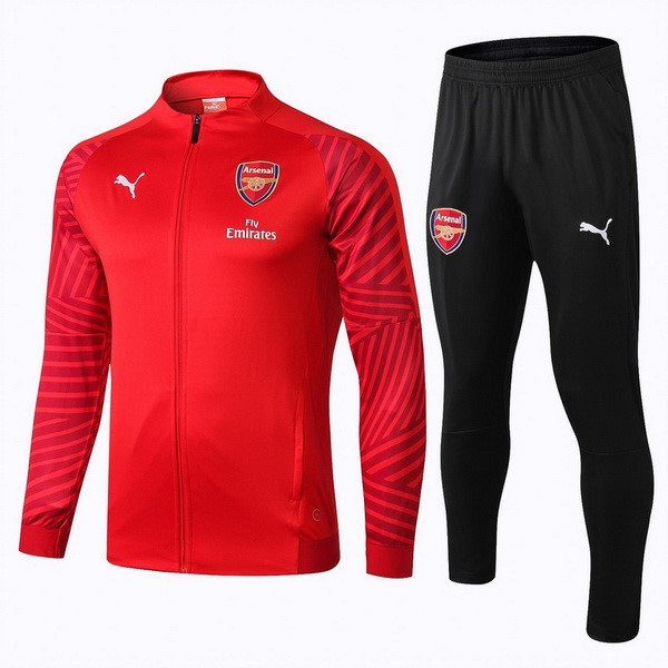 Survetement Football De Laine Arsenal 2018-19 Rouge Clair